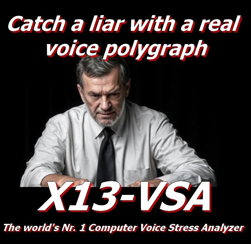 Catch a liar with a real voice polygraph